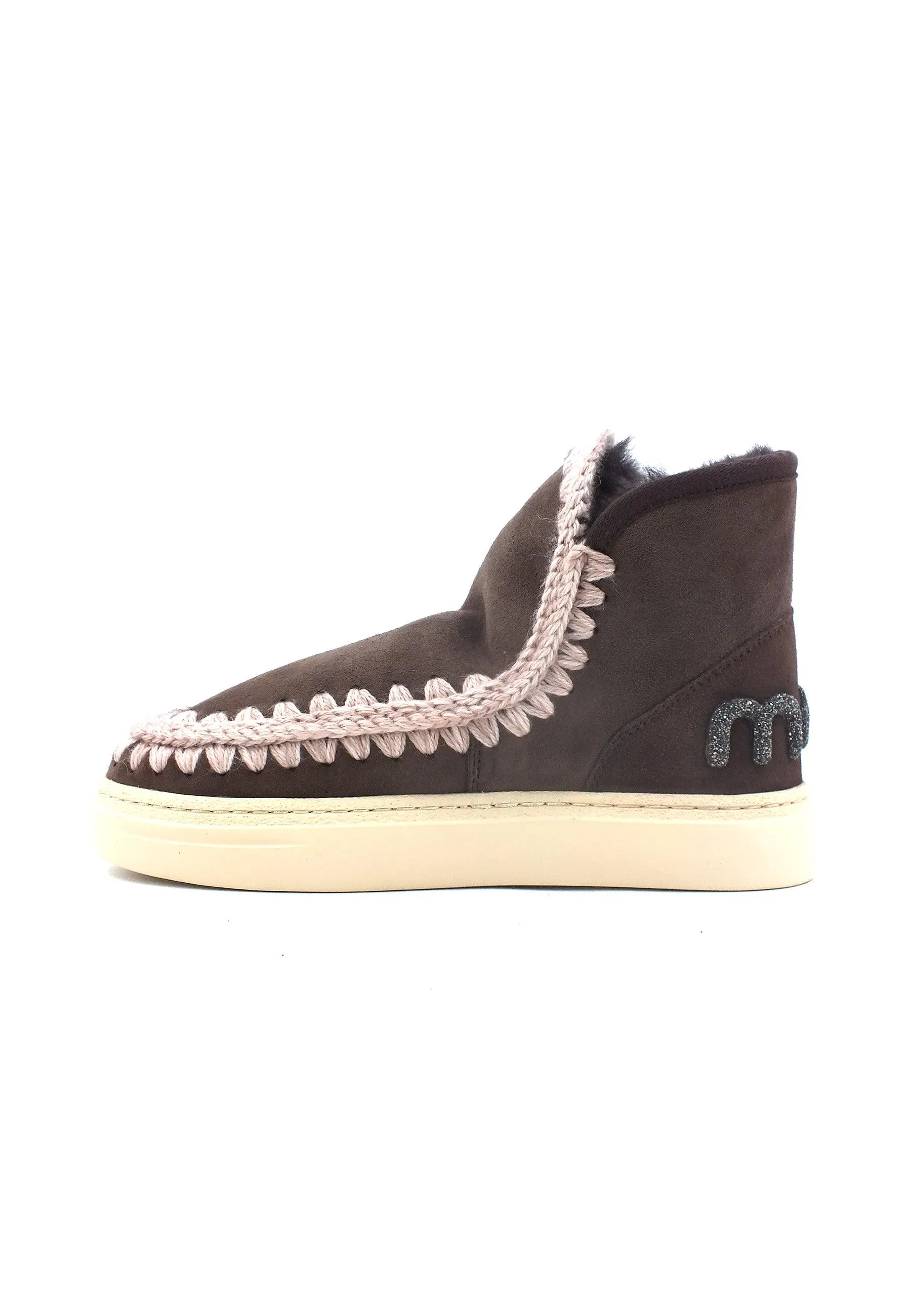 MOU Eskimo Sneaker Bold Stivaletto Pelo Donna Mocha MU.FW411001A