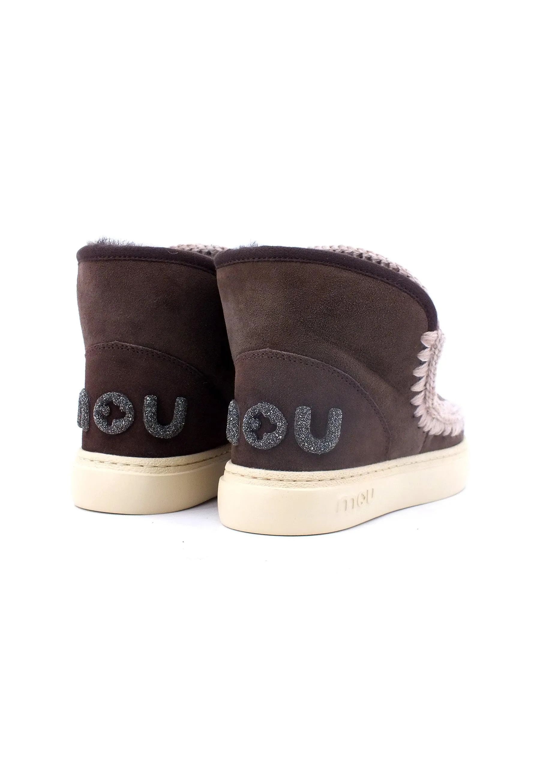 MOU Eskimo Sneaker Bold Stivaletto Pelo Donna Mocha MU.FW411001A