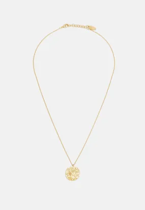 ZODIAC MEDALLION NECKLACE LEO - Collana